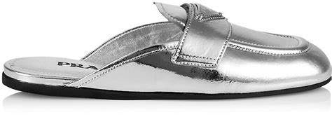 prada women's mules|prada naplak leather mules.